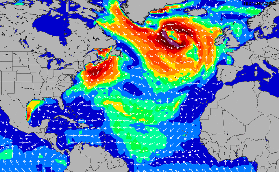 Atlantic Wind Charts