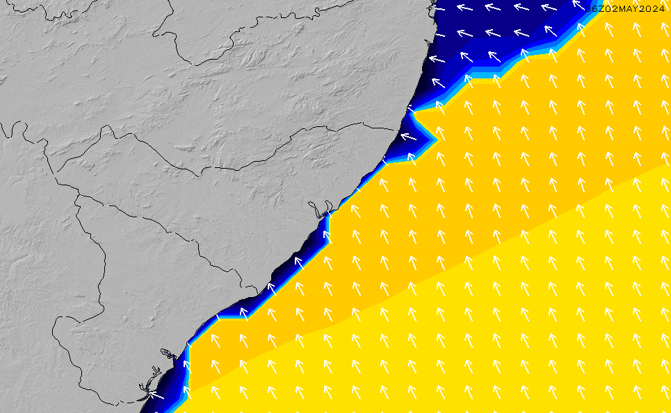 2022/9/28(水) 21:00ポイントの波周期