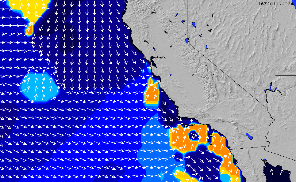 San Luis Obispo Tide Chart