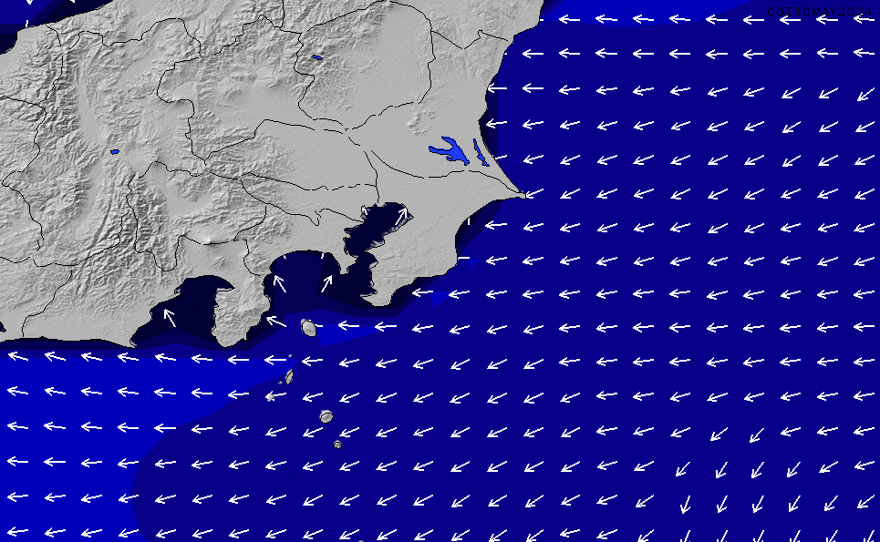 2022/5/25(水) 21:00ポイントの波周期