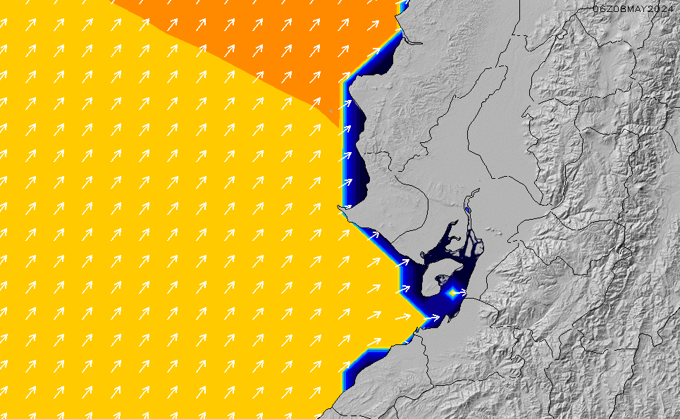 2022/9/28(水) 19:00ポイントの波周期