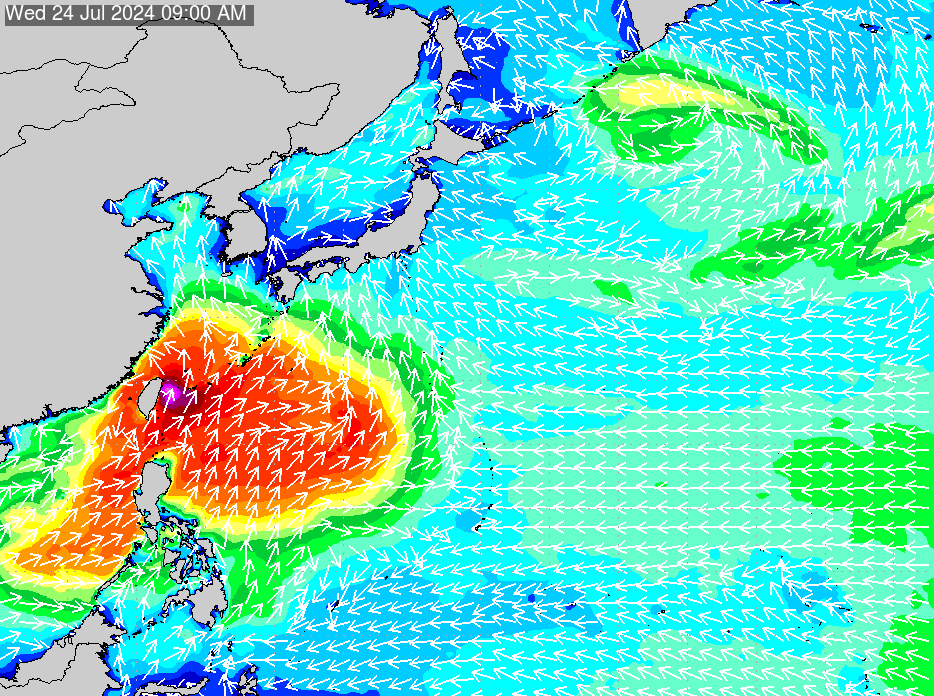 2019年2月26日(火) 6:00の波浪画像