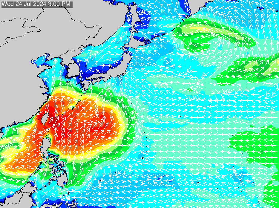 2019年2月26日(火) 12:00の波浪画像