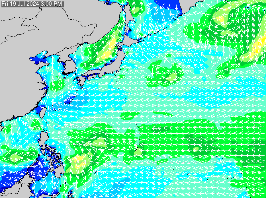 2019年2月21日(木) 12:00の波浪画像
