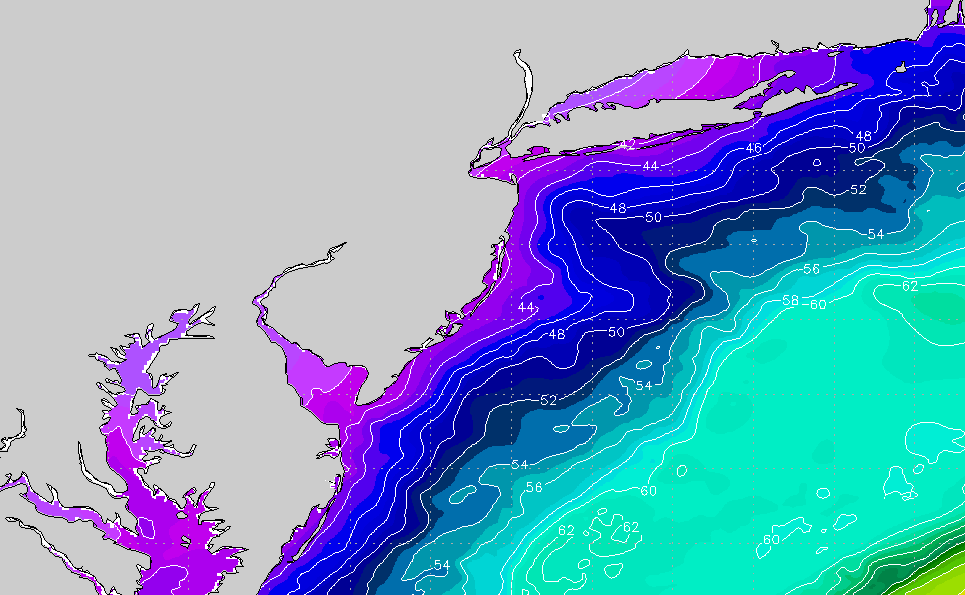 Sea Temp Charts